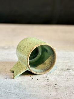 zielona filiżanka ceramiczna 90 ml