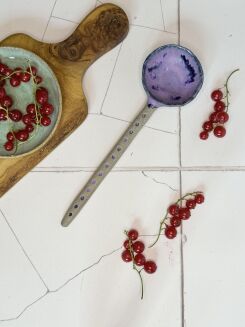 ceramiczna orchideowa łyżka - 2