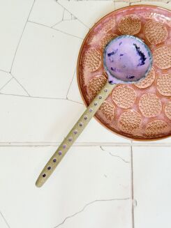 ceramiczna orchideowa łyżka - 4