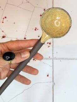 ceramiczna łyżka kawa z mlekiem - 8