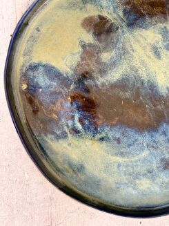 artystyczna patera ceramiczna