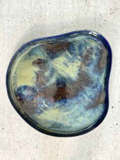 duża patera ceramiczna ręcznie robiona