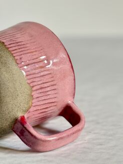 Kubek ceramiczny różowy — Kolorowa Misa