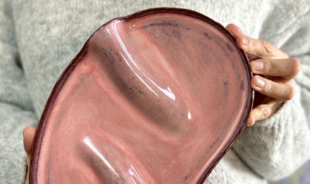 ceramika artystyczna patera na stół