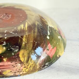 Wielka misa ceramiczna „otchłań” – ręcznie robiona, unikatowa ceramika - 6