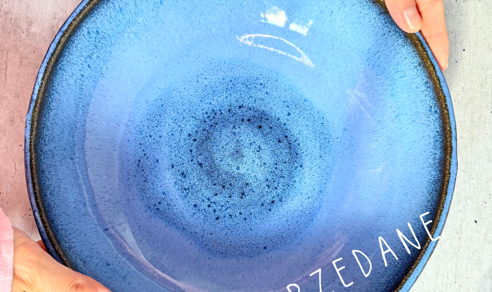 Wielka misa ceramiczna „otchłań” – ręcznie robiona, unikatowa ceramika