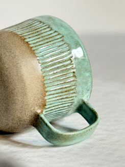 Kubek ceramiczny morski — Kolorowa Misa