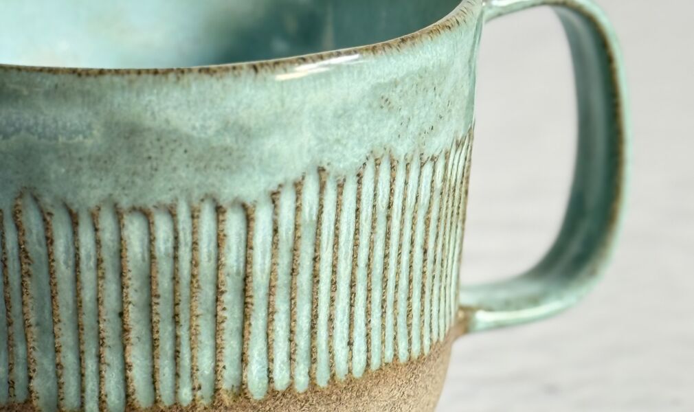 Kubek ceramiczny morski — Kolorowa Misa