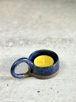 ceramiczny świecznik