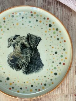 talerzyk terier dla miłośnika psów