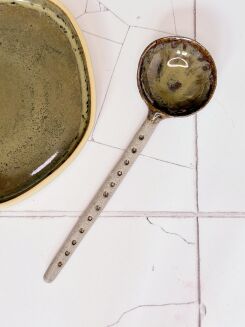 ceramiczna czekoladowa łyżka - 4
