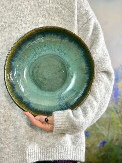 ceramiczna misa z gliny szamotowej