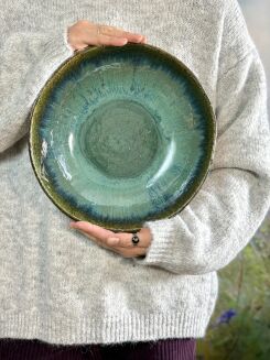 ceramiczna misa z gliny szamotowej