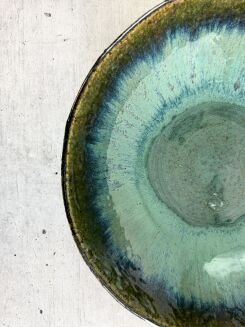 duża misa ceramiczna ręcznie robiona